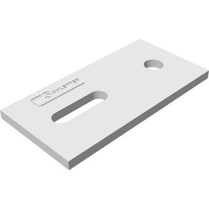 Montageplatte für Stockschraube M10 / M12 ALU