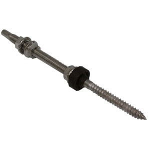 Stockschraubenset montiert M10 x 200 mm